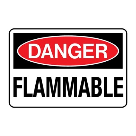 Danger Flammable Decal